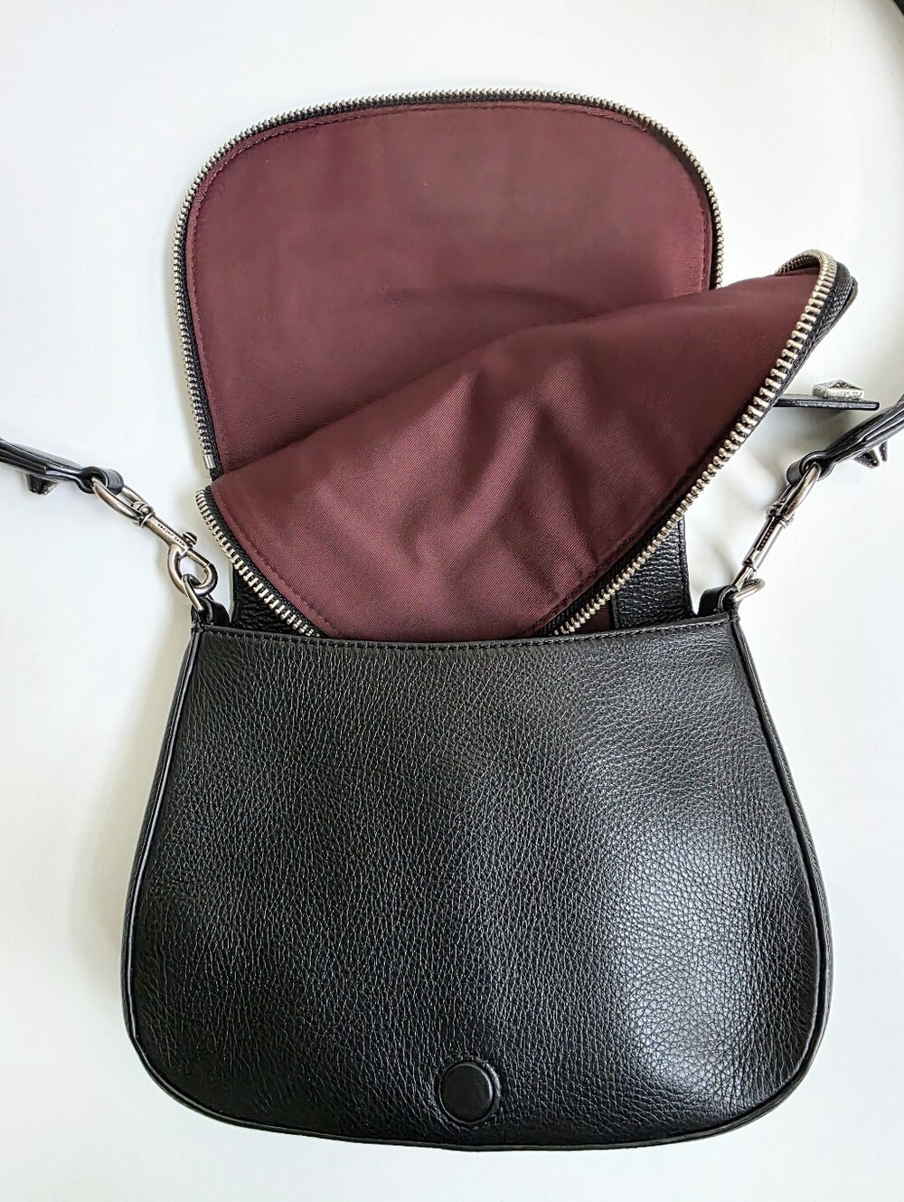 Marc Jacobs Recruit Studded Saddle Bag - Picture 11 of 14